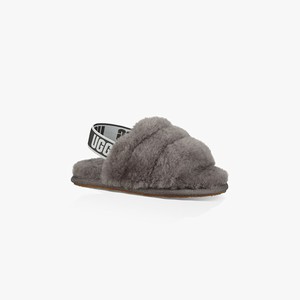 Ugg Fluff Yeah Tofflor Barn Grå (319567KTY)